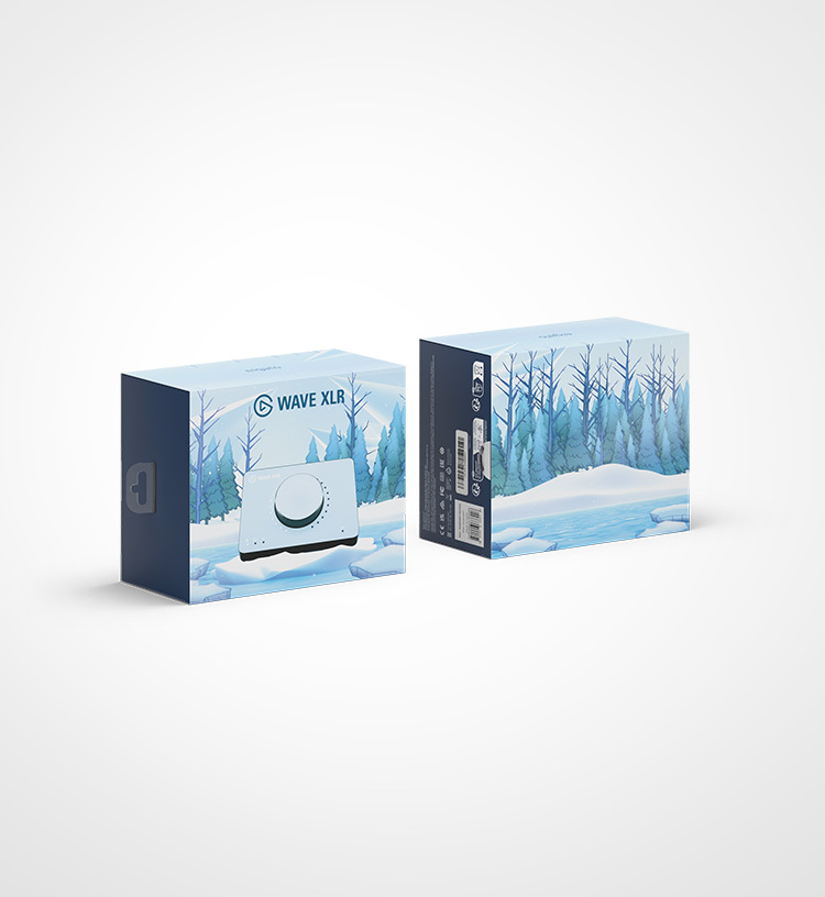 Wave XLR - Glacier Ice | Microphone Interface & Digital Mixing